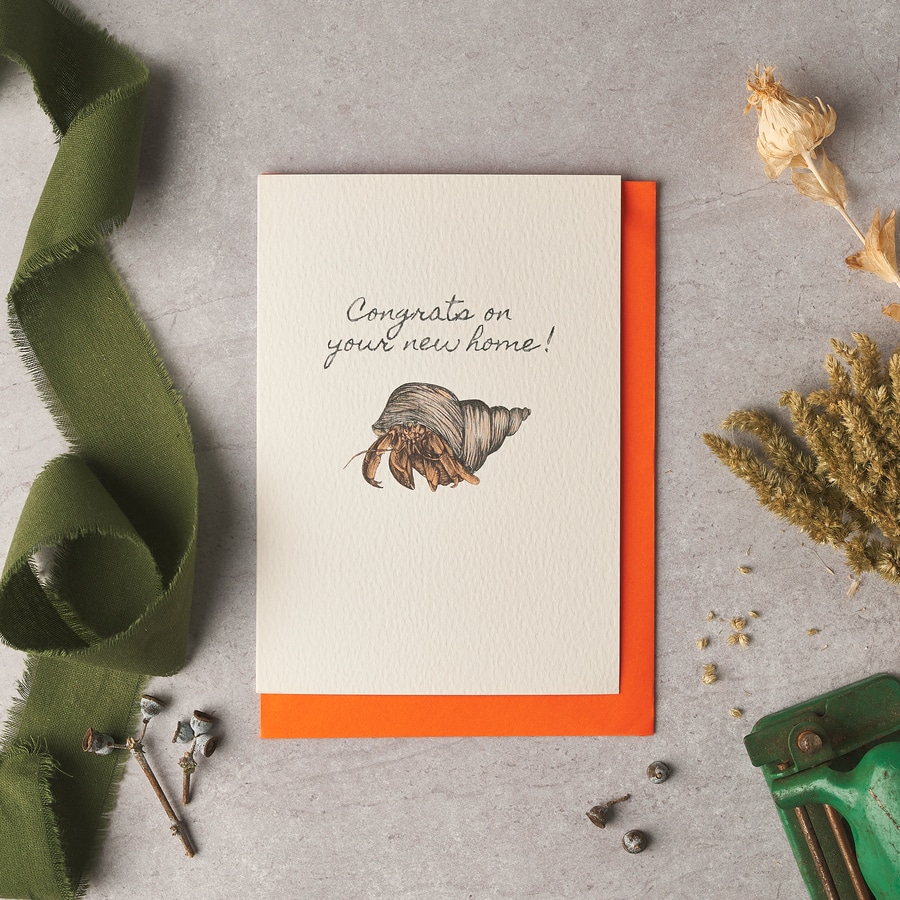 New Home Hermit Card