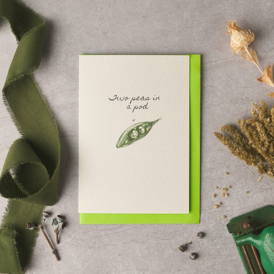 Two Peas Card