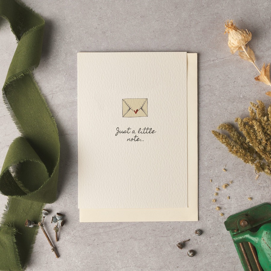 Just a Little Note Envelope Card