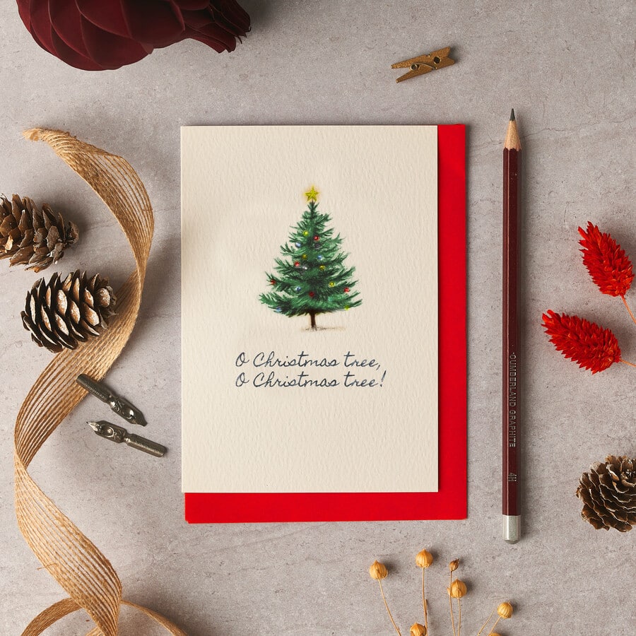 O Christmas Tree Christmas Card