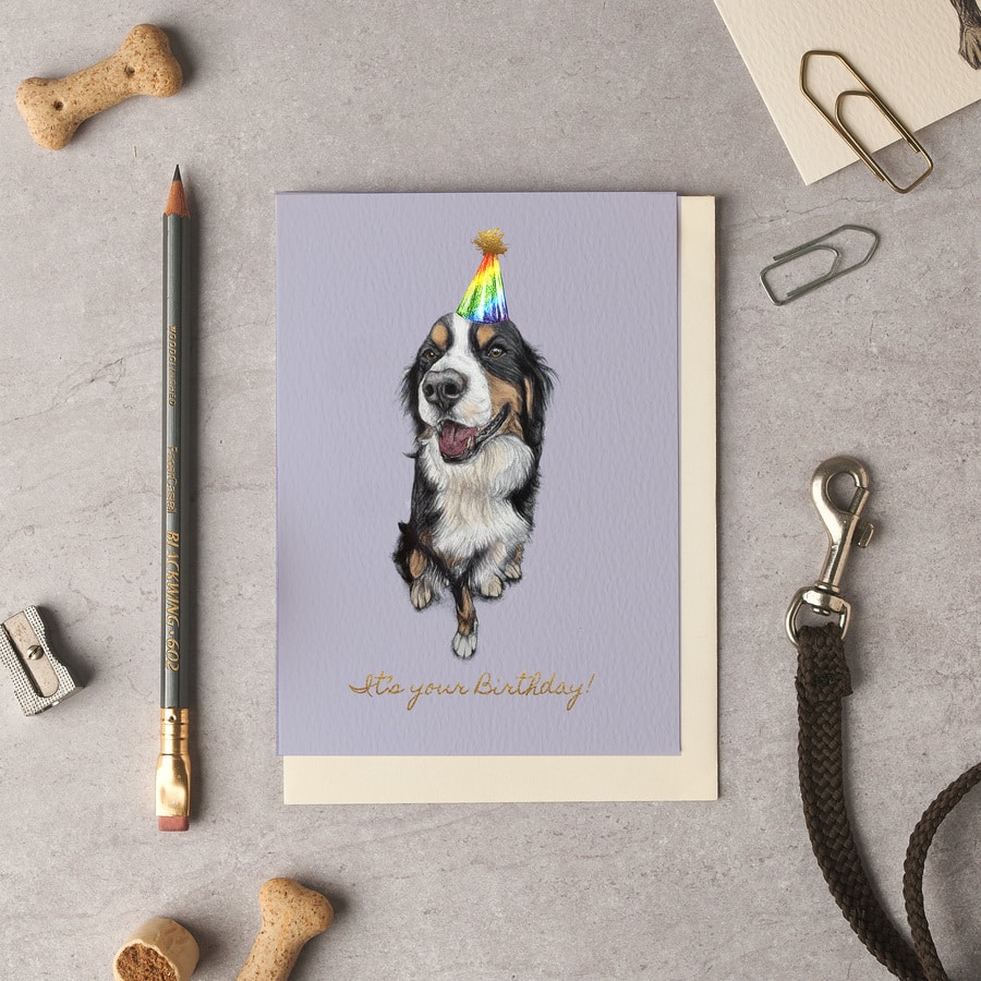 It' your Birthday Bordernese Card