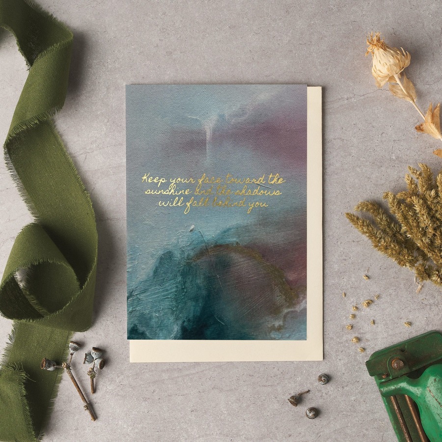 Keep your face towards Card