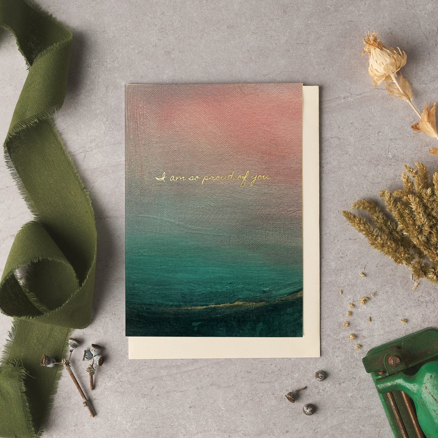 I am so proud of you Card