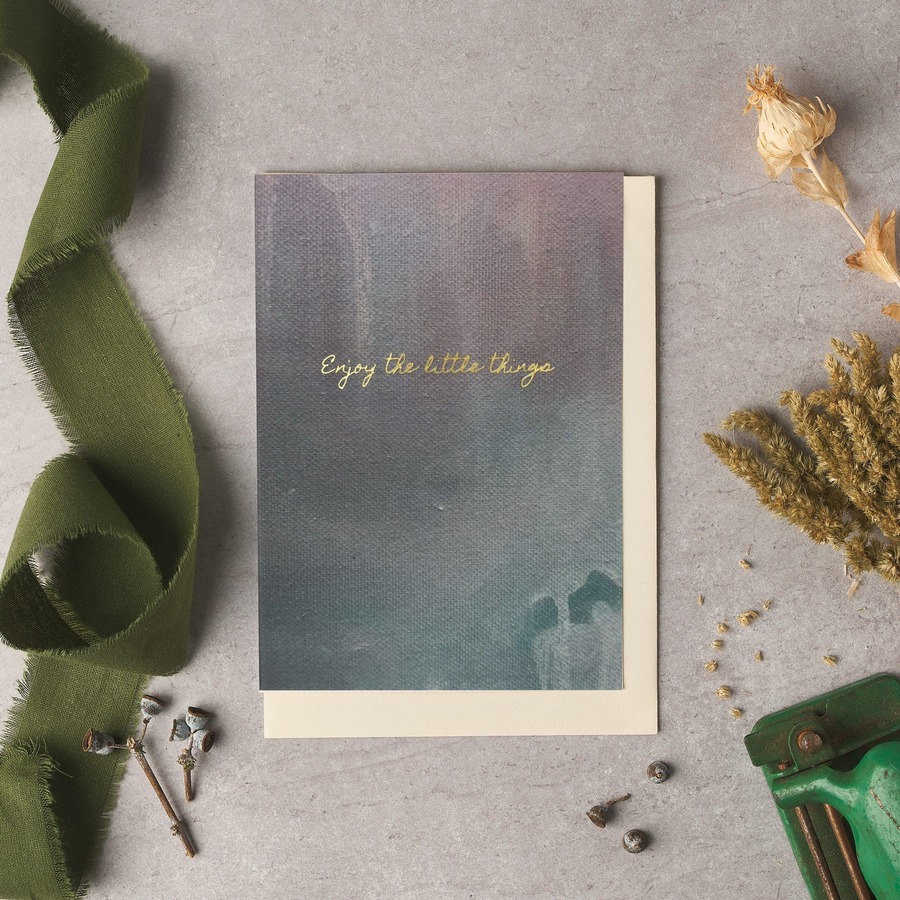Enjoy the little things Card
