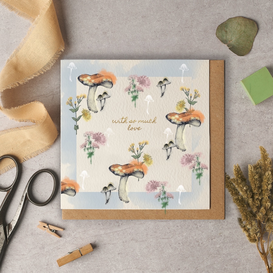 With So Much Love Woodland Card